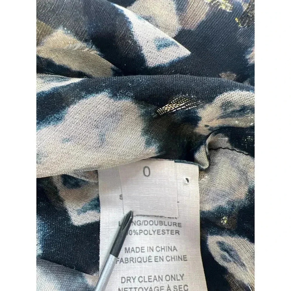 $477 Ulla Johnson Multicolor Printed Long Sleeve V Neck Nailah Blouse Top Sz Xs - Picture 11 of 16